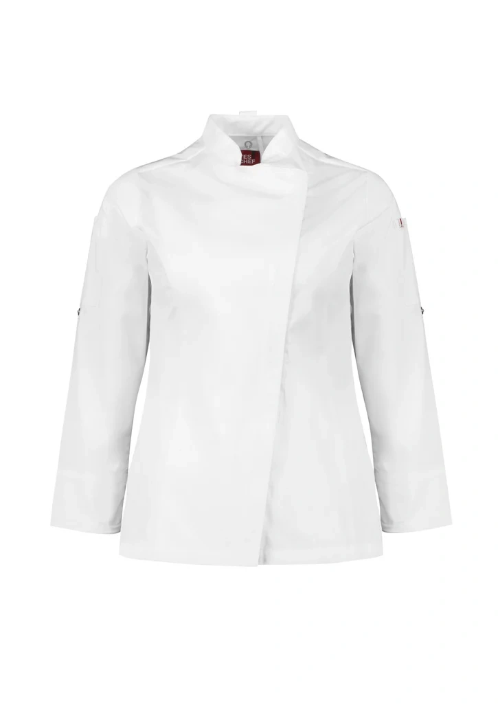 Womens Alfresco Long Sleeve Chef Jacket - Image 2