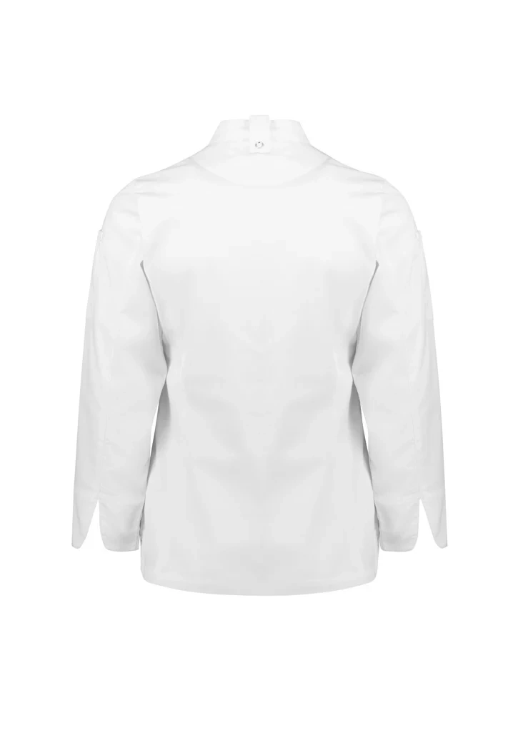 Womens Alfresco Long Sleeve Chef Jacket - Image 3