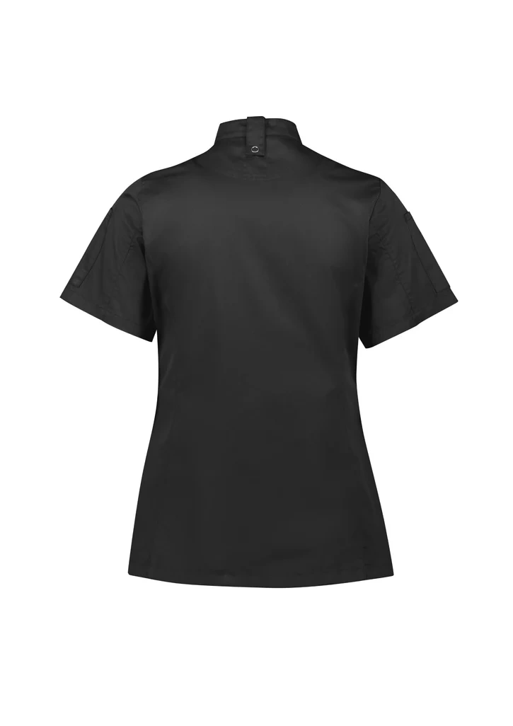 Womens Alfresco Short Sleeve Chef Jacket - Image 5