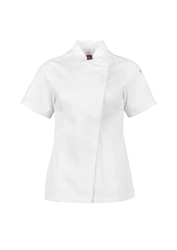 Womens Alfresco Short Sleeve Chef Jacket - Image 2