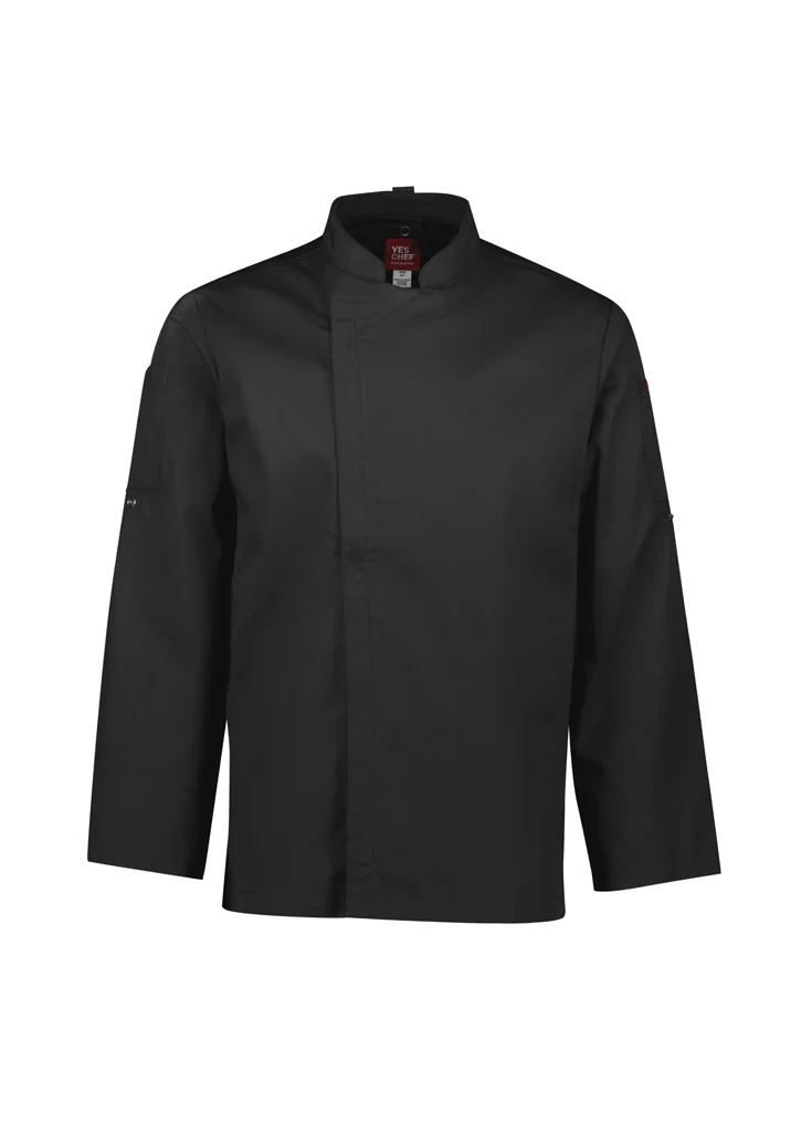 Mens Alfresco Long Sleeve Chef Jacket - Image 4