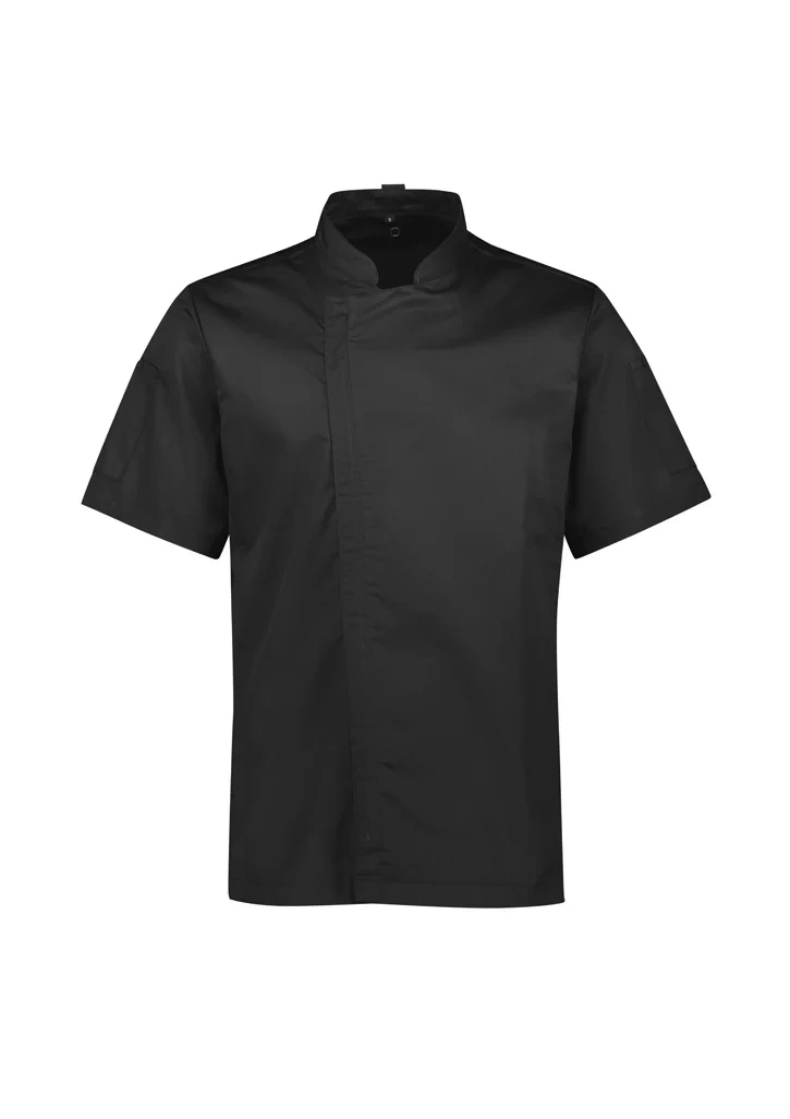 Mens Alfresco Short Sleeve Chef Jacket - Image 4