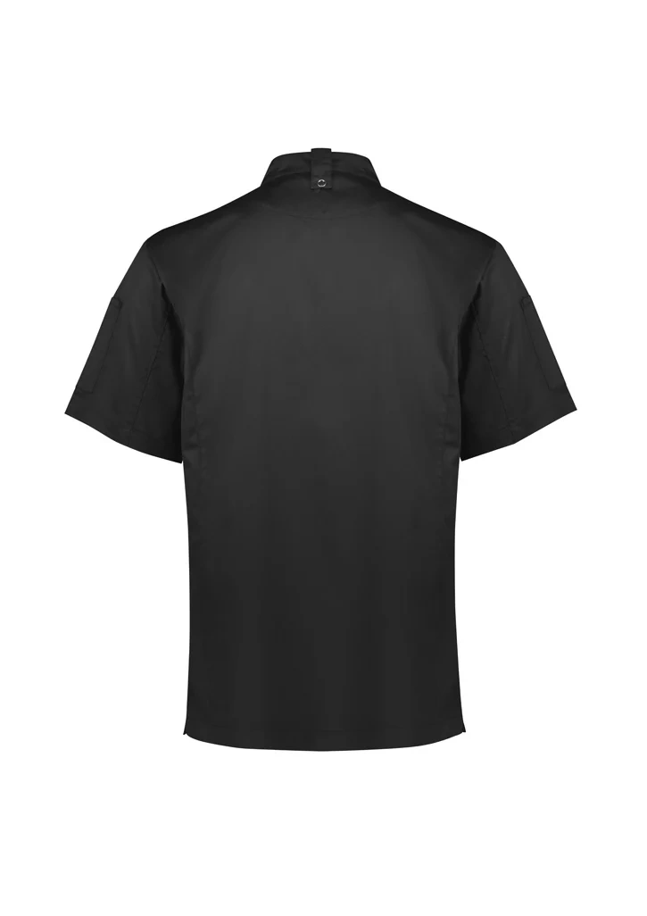 Mens Alfresco Short Sleeve Chef Jacket - Image 5