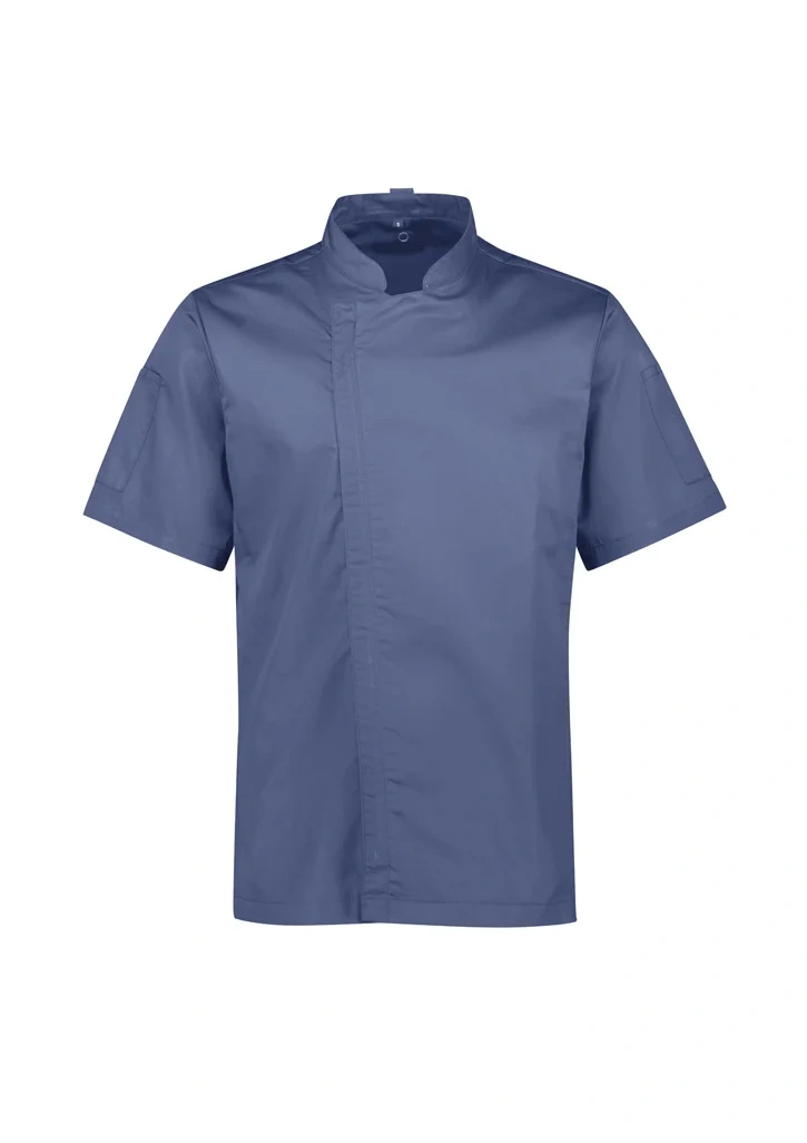 Mens Alfresco Short Sleeve Chef Jacket - Image 6