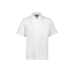 Mens Alfresco Short Sleeve Chef Jacket - Thumbnail Image 2