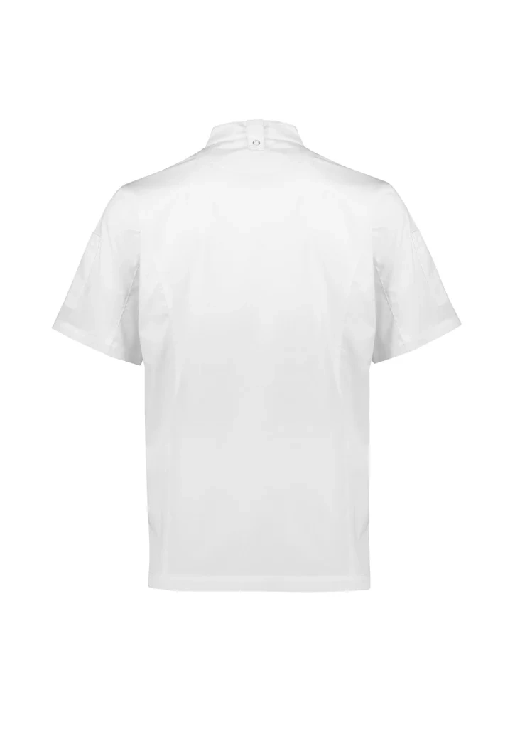 Mens Alfresco Short Sleeve Chef Jacket - Image 3