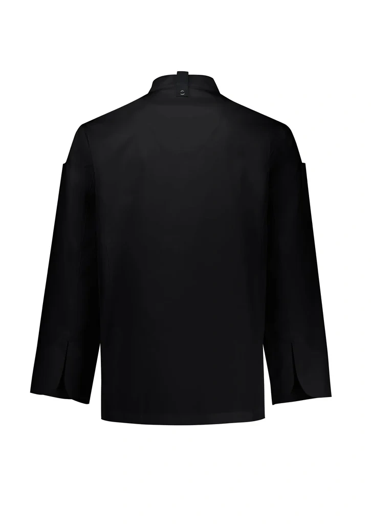 Mens Gusto Long Sleeve Chef Jacket - Image 3
