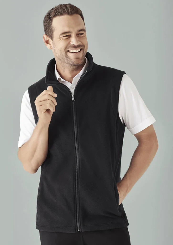 Mens Plain Vest - Image 4