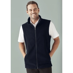 Mens Plain Vest - Thumbnail Image 2