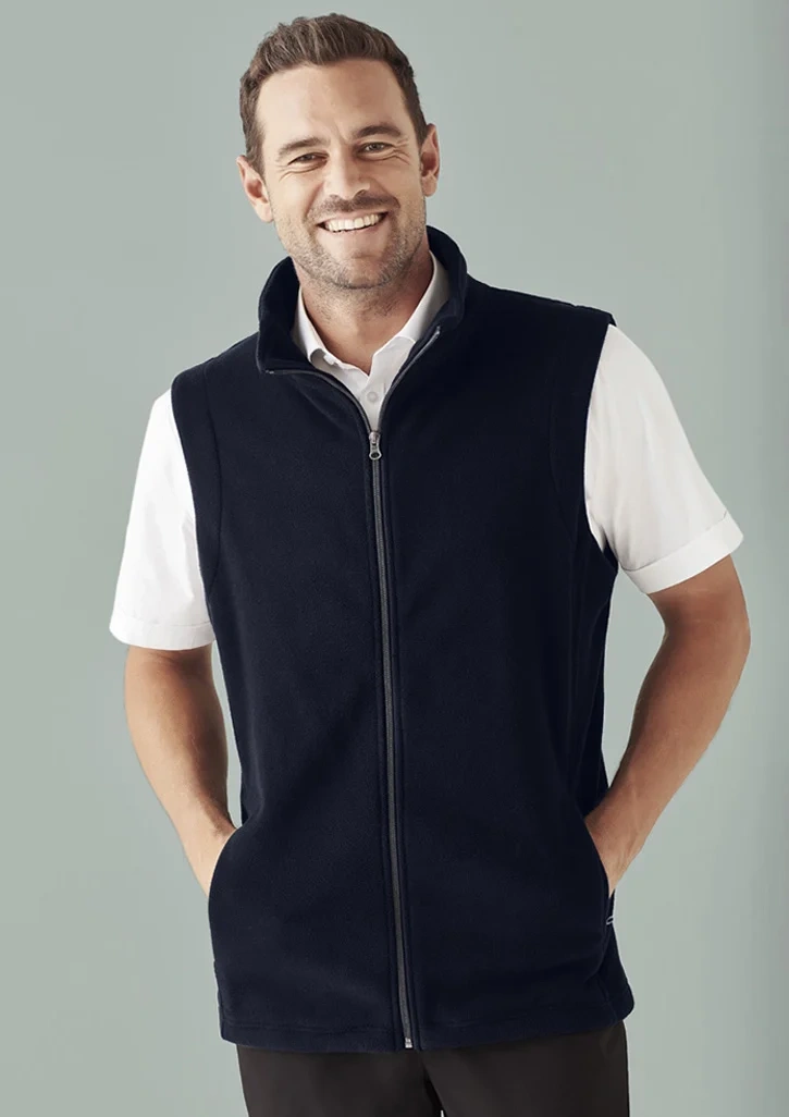 Mens Plain Vest - Image 2