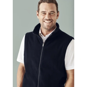 Mens Plain Vest - Thumbnail Image 3