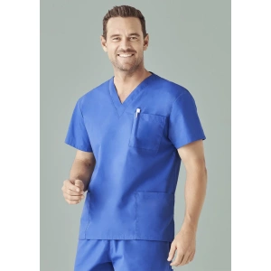 Unisex Classic Scrub Top - Thumbnail Image 4