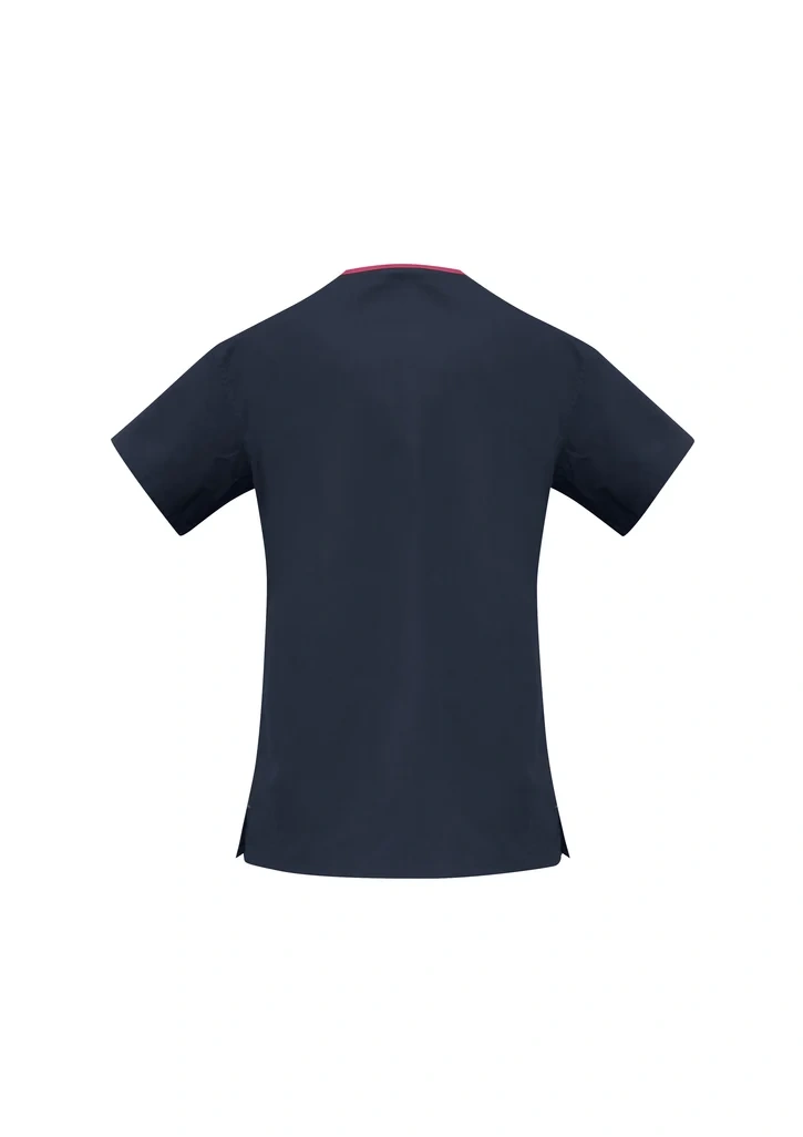 Womens Contrast Scrub Top - Image 9
