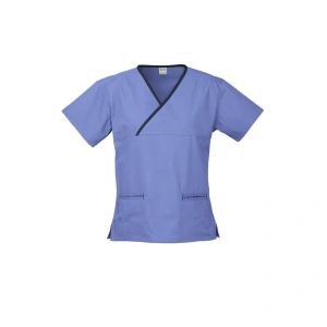 Womens Contrast Scrub Top - Thumbnail Image 10