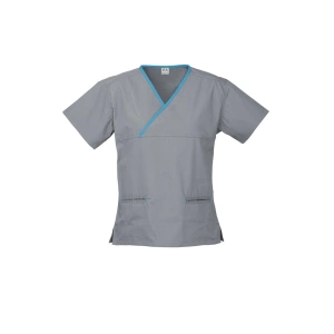 Womens Contrast Scrub Top - Thumbnail Image 6