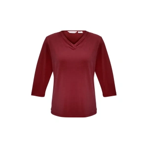 Womens Lana 3/4 Sleeve Top - Thumbnail Image 4