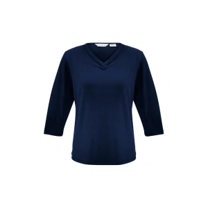 Womens Lana 3/4 Sleeve Top - Thumbnail Image 2