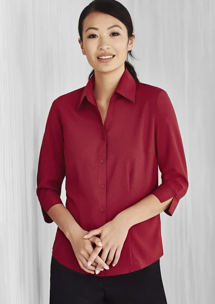 Womens Oasis 3/4 Sleeve Shirt - Image 4
