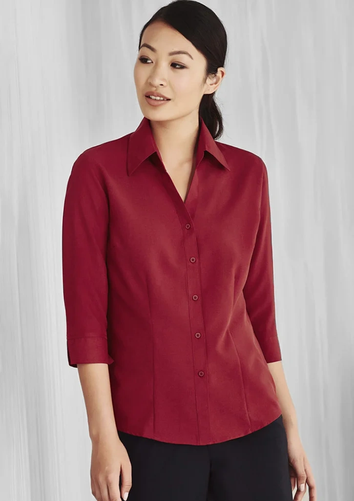 Womens Oasis 3/4 Sleeve Shirt - Image 5