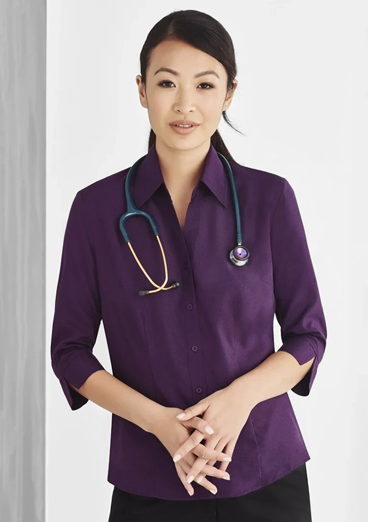 Womens Oasis 3/4 Sleeve Shirt - Image 10