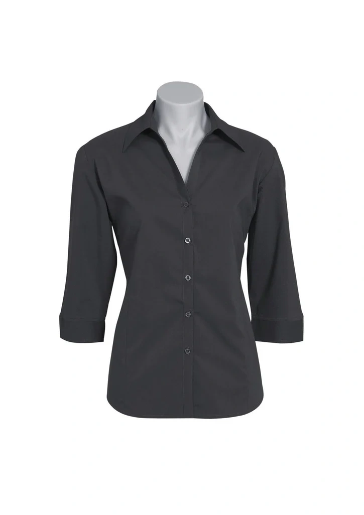 Womens Metro 3/4 Sleeve Shirt - Image 4