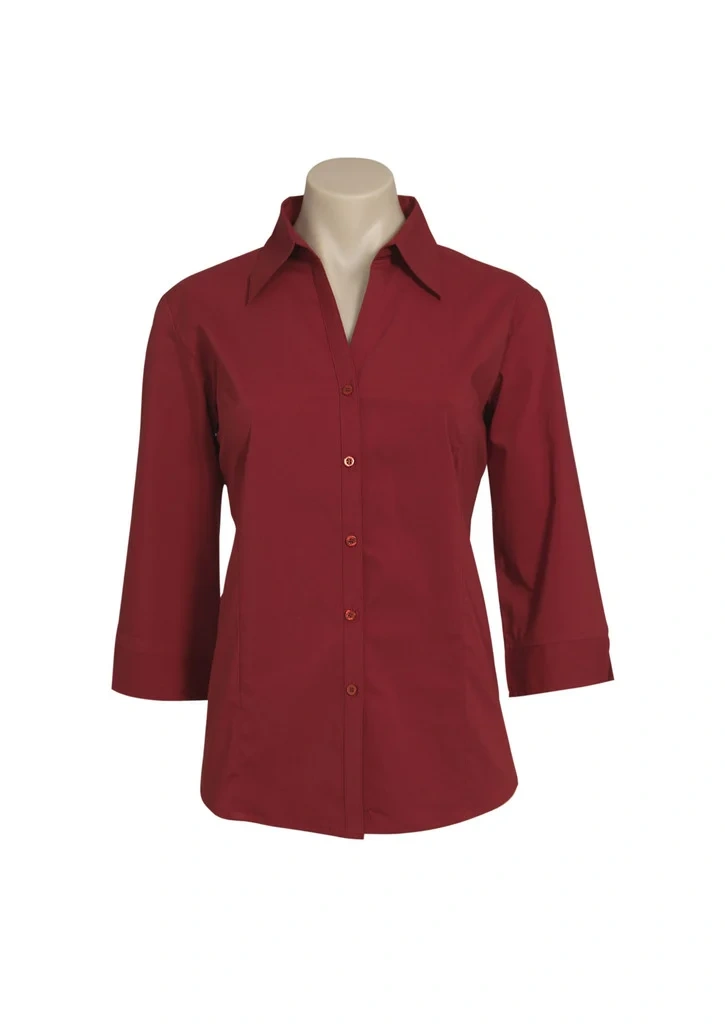 Womens Metro 3/4 Sleeve Shirt - Image 6