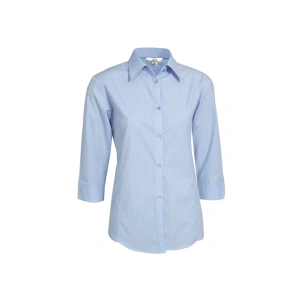 Womens Micro Check 3/4 Sleeve Shirt - Thumbnail Image 2