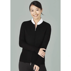 Womens 2-Way Zip Cardigan - Thumbnail Image 6