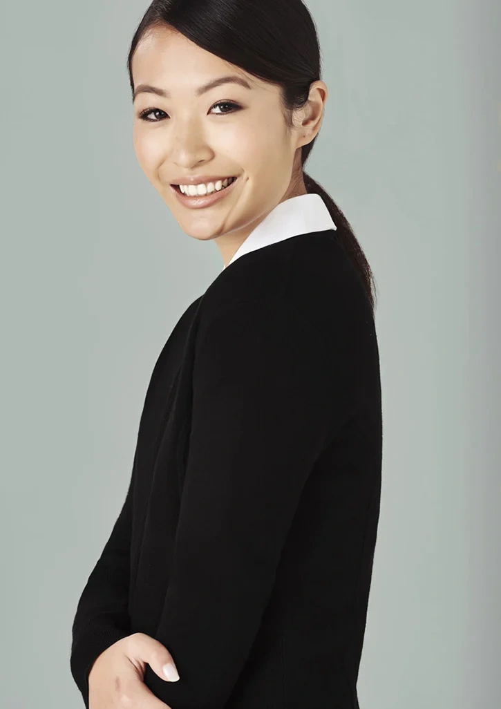 Womens 2-Way Zip Cardigan - Image 7