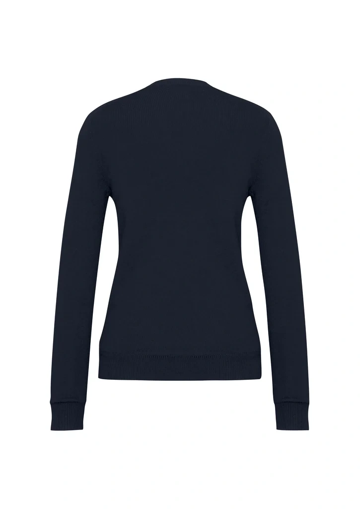 Womens V-Neck Knit Pullover - Image 3