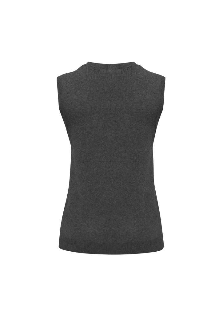 Womens V-Neck Knit Vest - Image 7