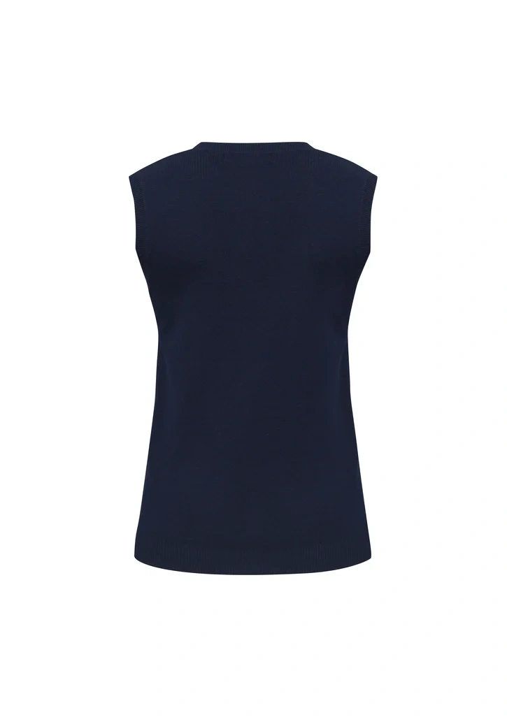 Womens V-Neck Knit Vest - Image 5