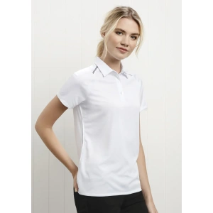 Womens Academy Short Sleeve Polo - Thumbnail Image 1