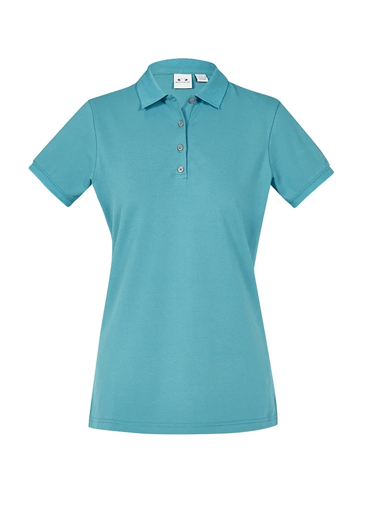 Womens City Short Sleeve Polo - Image 4