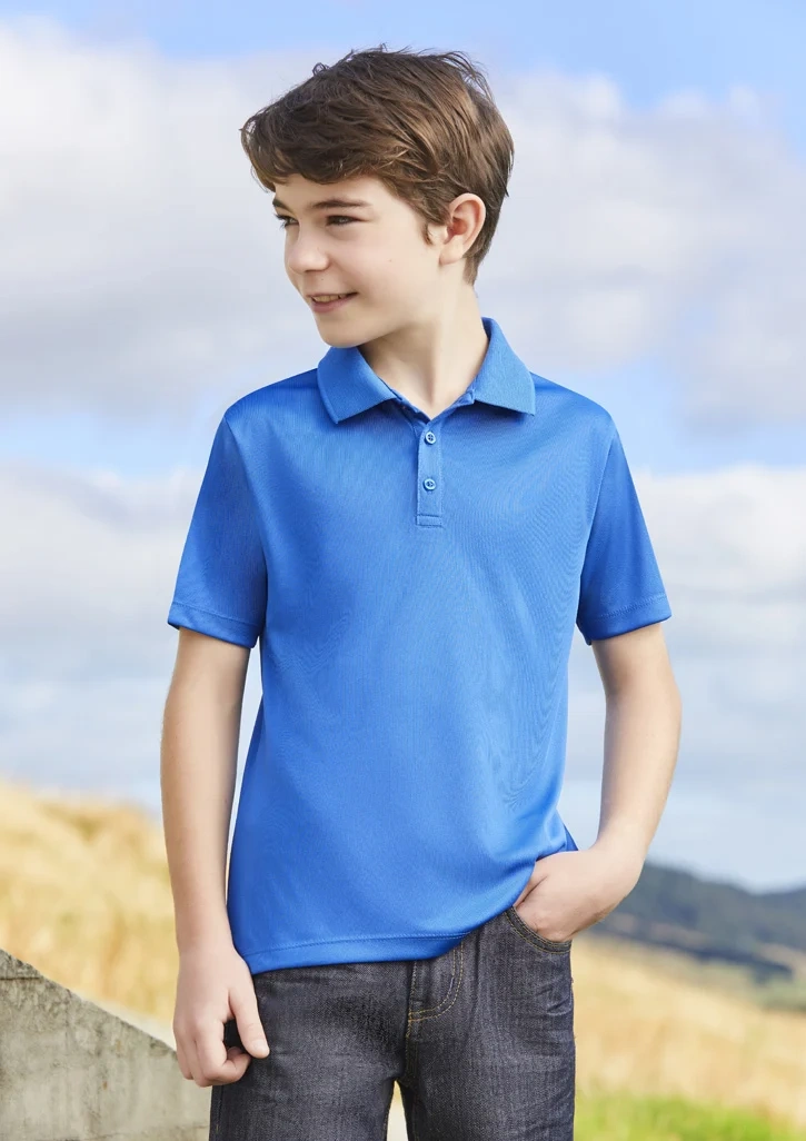 Kids Action Short Sleeve Polo - Image 1