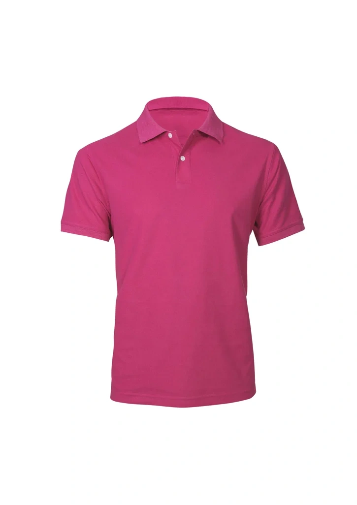 Mens Neon Short Sleeve Polo - Image 2