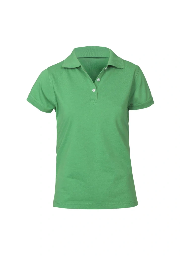Womens Neon Short Sleeve Polo - Image 6