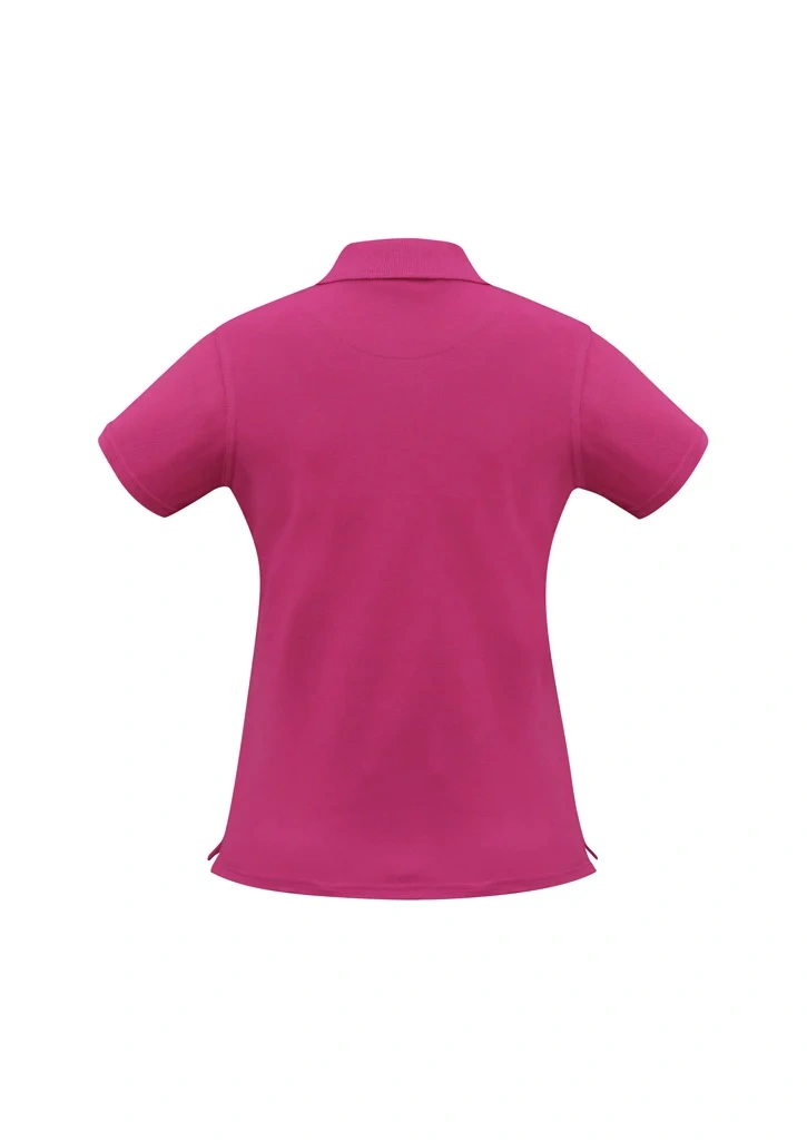 Womens Neon Short Sleeve Polo - Image 3