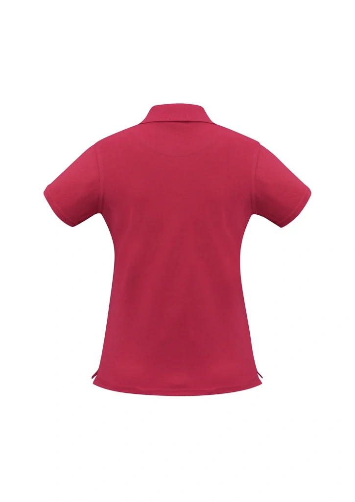 Womens Neon Short Sleeve Polo - Image 5