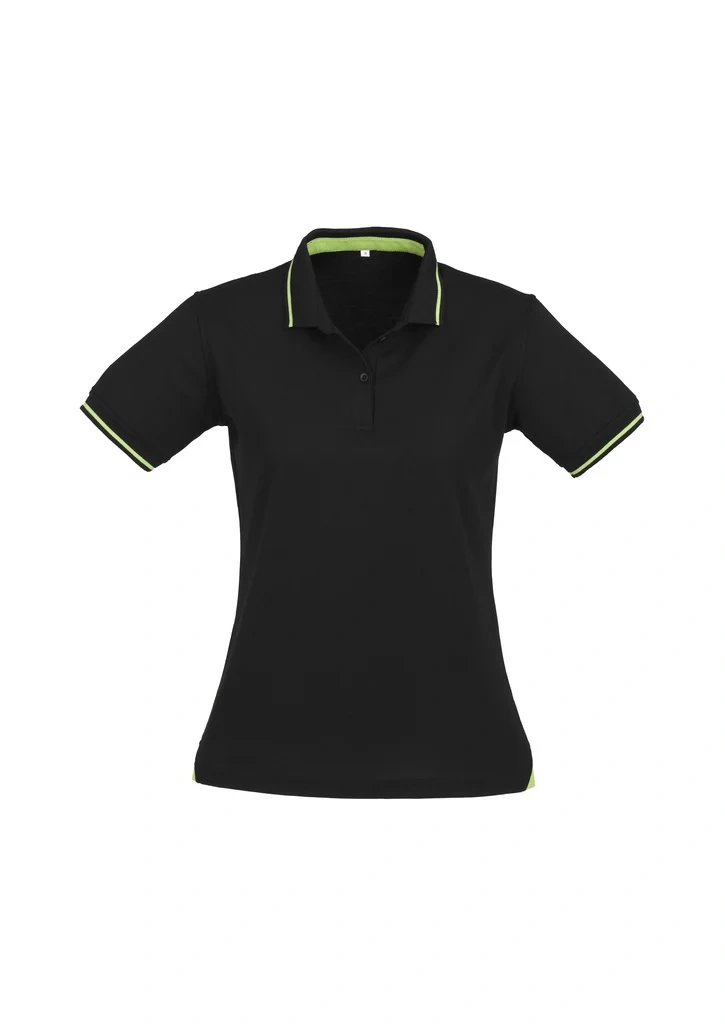 Womens Jet Short Sleeve Polo - Image 10