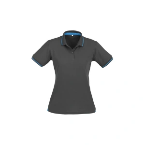 Womens Jet Short Sleeve Polo - Thumbnail Image 2