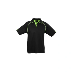 Mens Fusion Short Sleeve Polo - Thumbnail Image 4