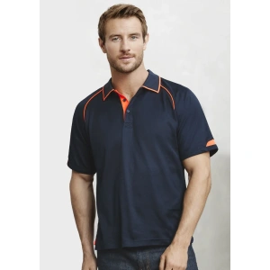 Mens Fusion Short Sleeve Polo