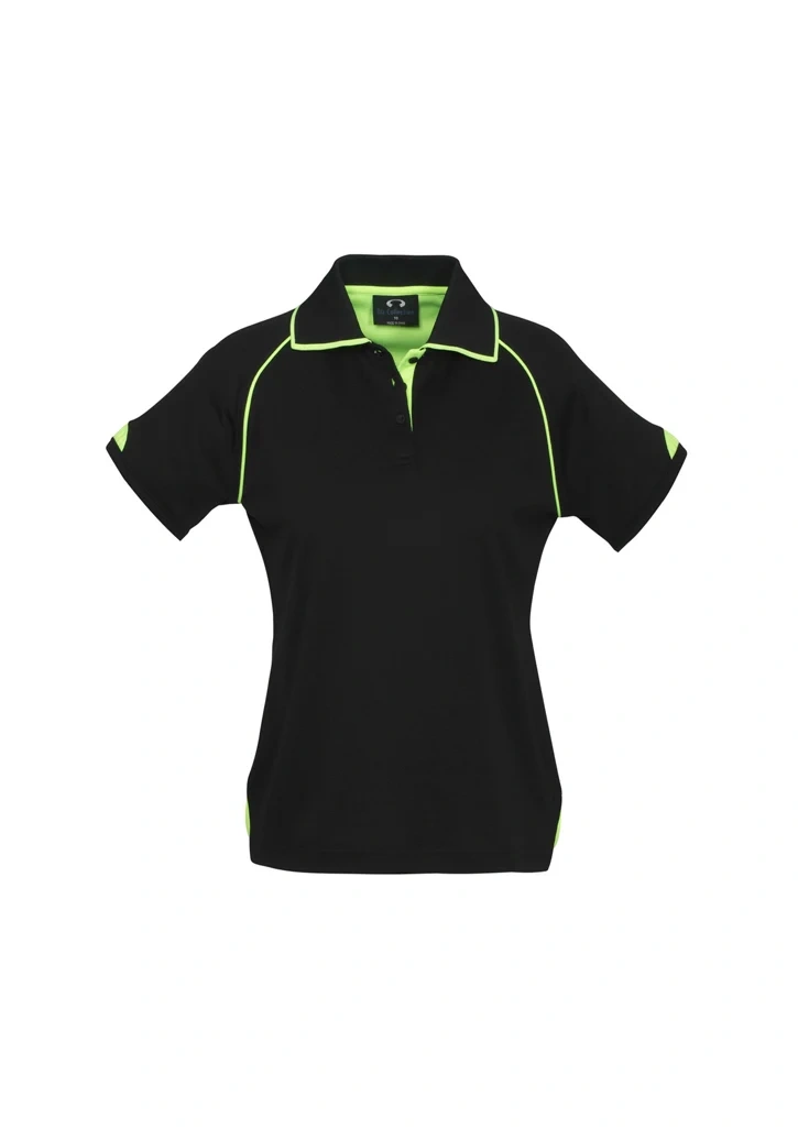 Womens Fusion Short Sleeve Polo - Image 2