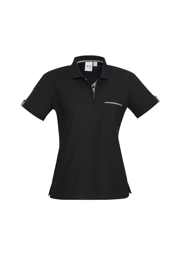 Womens Edge Short Sleeve Polo - Image 2