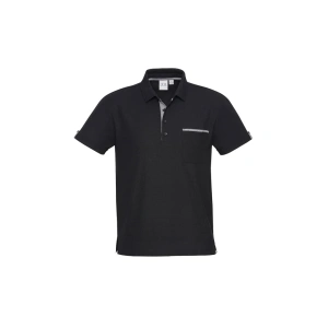 Mens Edge Short Sleeve Polo - Thumbnail Image 2