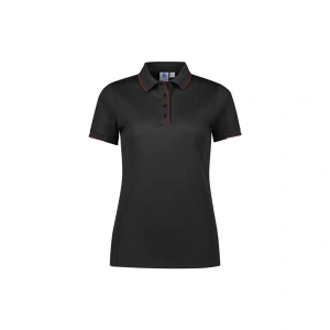 Womens Focus Short Sleeve Polo - Thumbnail Image 2
