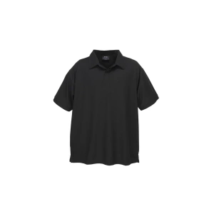 Mens Micro Waffle Short Sleeve Polo - Thumbnail Image 2