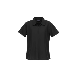 Womens Micro Waffle Short Sleeve Polo - Thumbnail Image 4