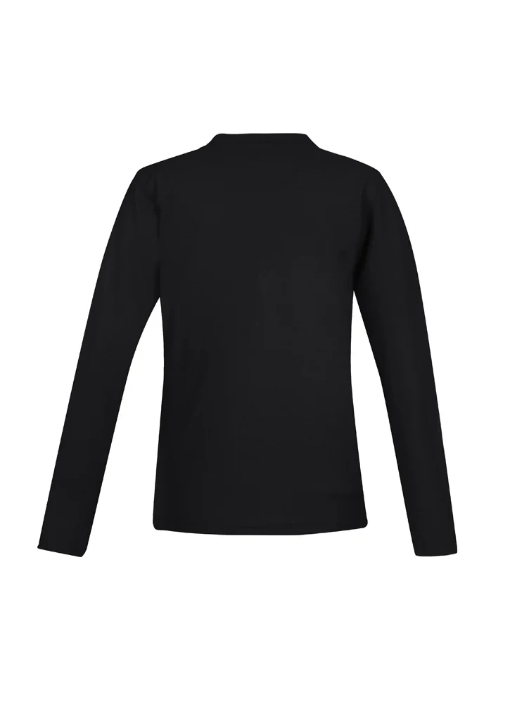 Womens Crew Long Sleeve Polo - Image 3